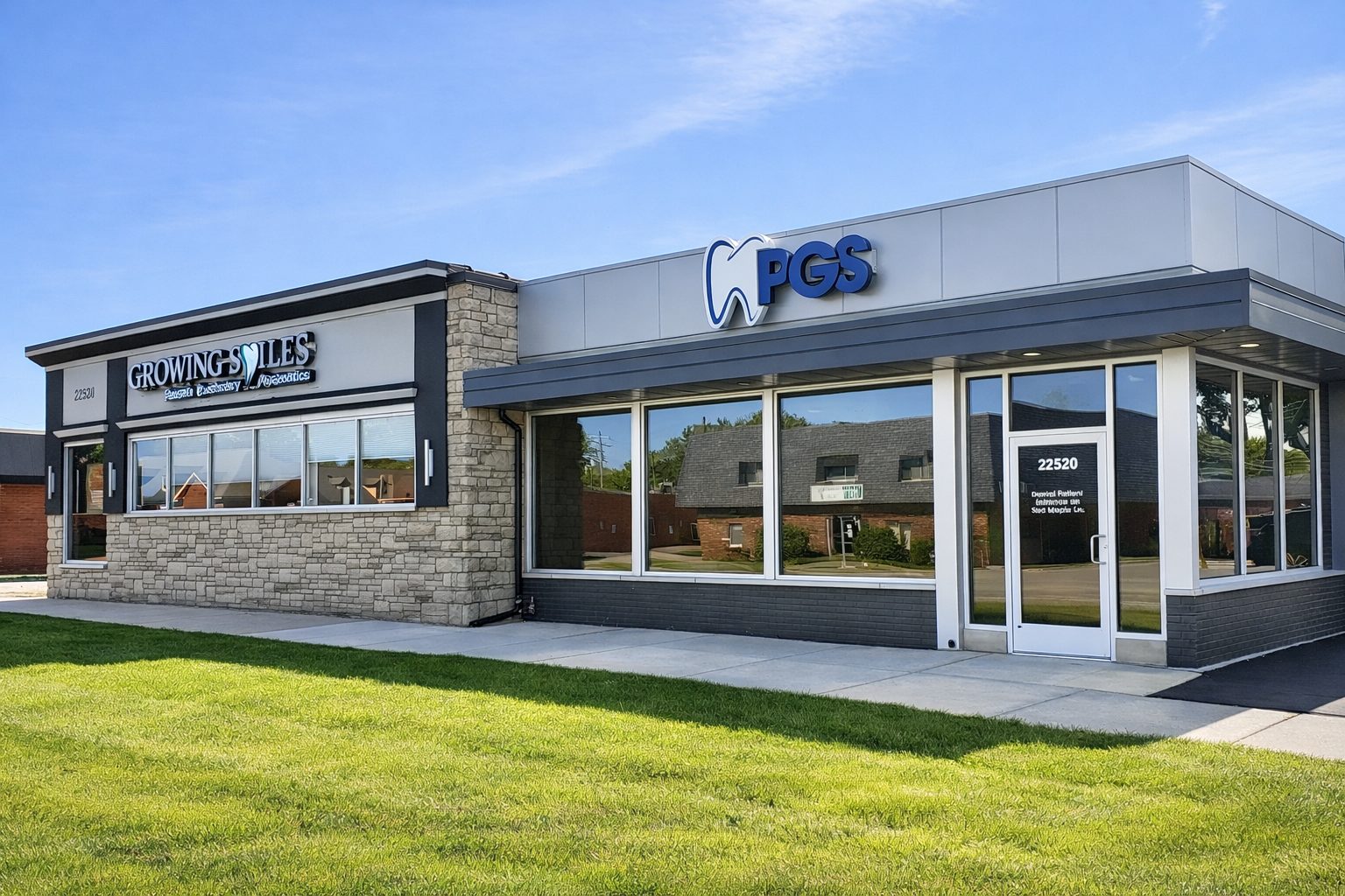 PGS Dentistry St. Clair Shores office exterior